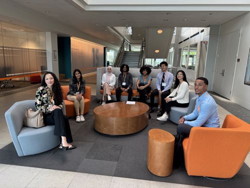 Diversity Accelerator participants and Discover employees.